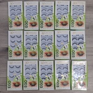 EGO 3D Mink Fur Eyelashes Set